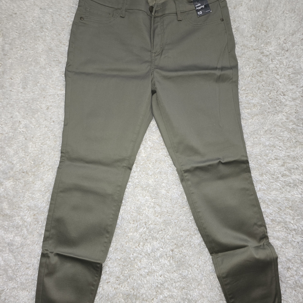 NY&Co Olive Ankle Leggings